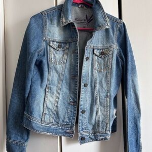 Hollister Medium Distressed Denim Jacket